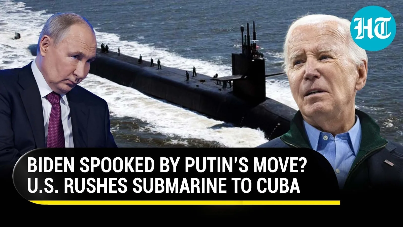 After Russian Warships, Now U.S.’ Nuclear-Powered Submarine Reaches Cuba | Confrontation Imminent?