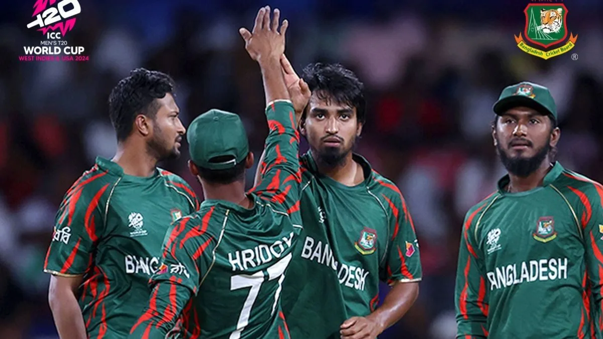 BAN vs NEP, T20 World Cup 2024 in Photos: Bangladesh Qualify for Super Eight As Tanzim Hasan, Mustafizur Thrash Nepal