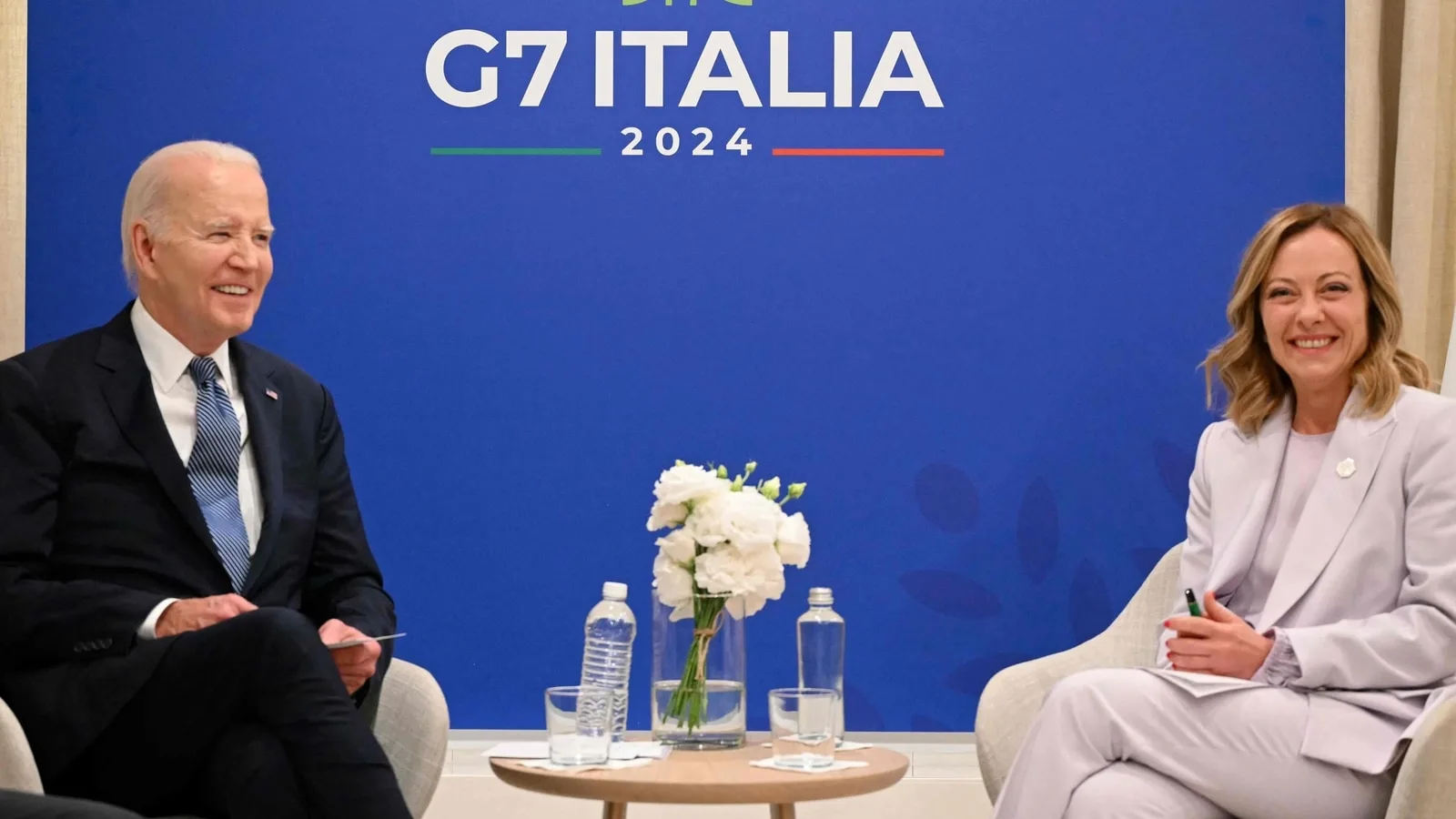 Biden, Meloni meet on sidelines of G7 summit but one notable matter wasn’t on the table