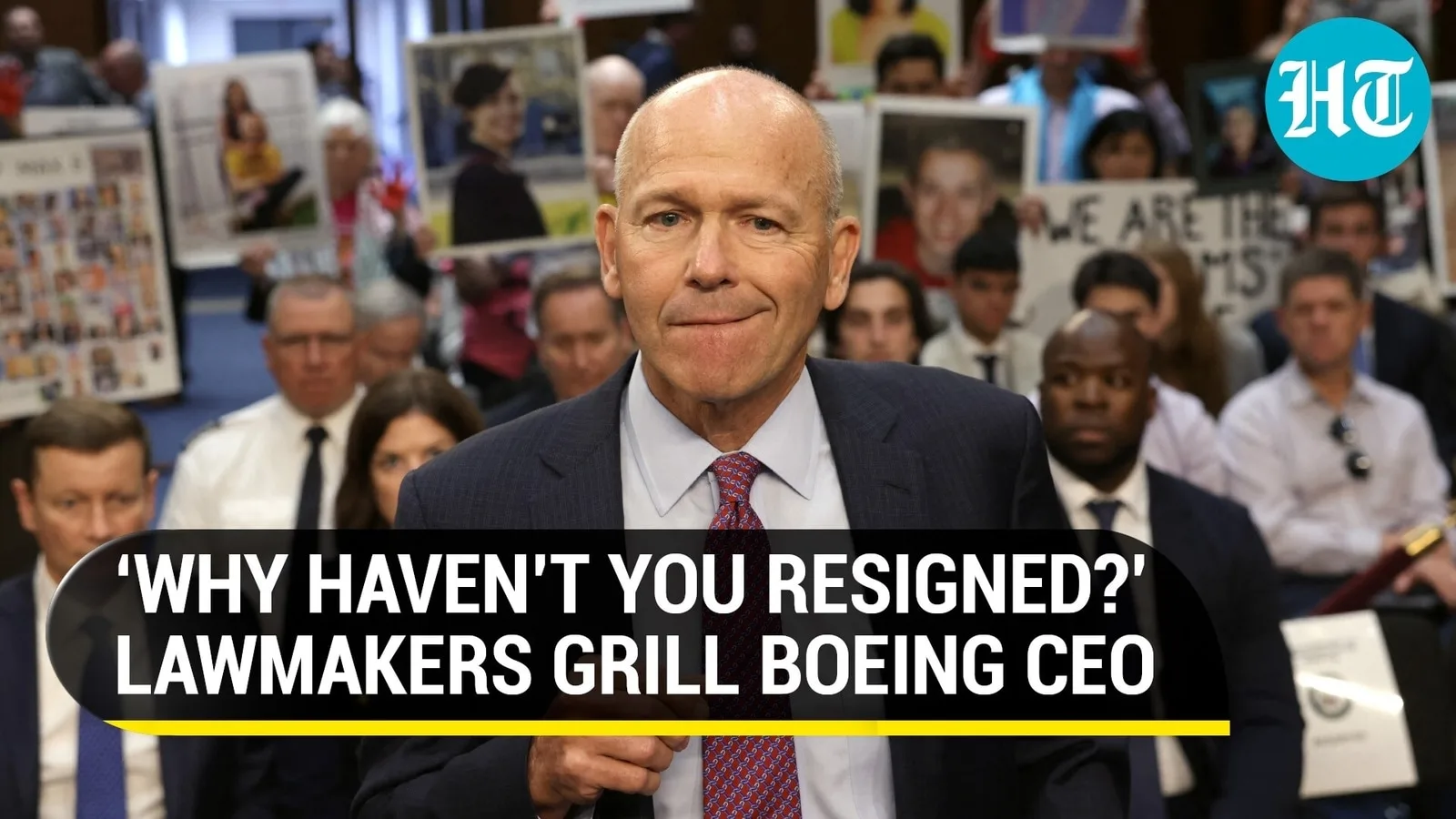 Boeing CEO David Calhoun Blasted Over $32.8 Mn Salary & Safety Records By Senate Panel | Watch