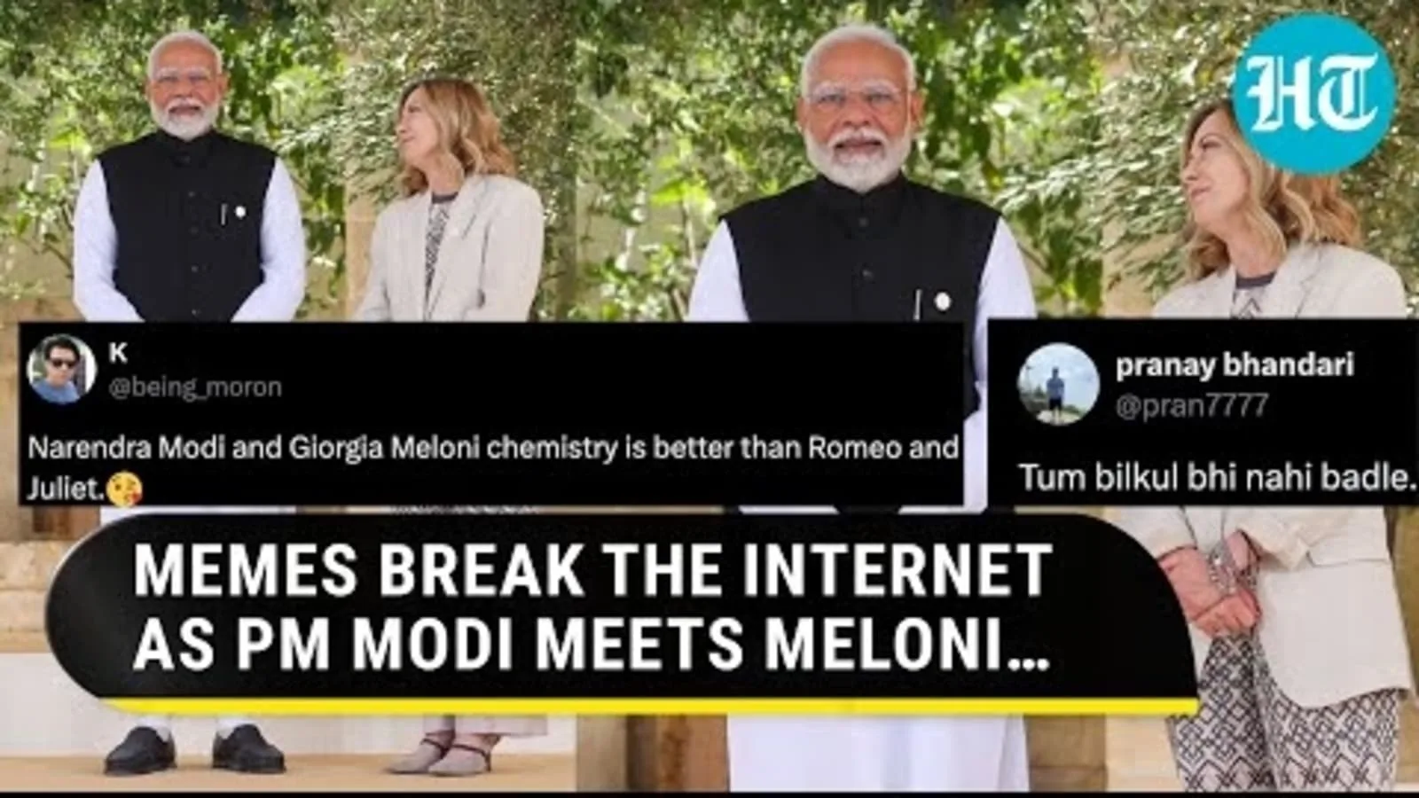 Italy’s Meloni Greets PM Modi With ‘Namaste’; Social Media Erupts With Memes | Watch