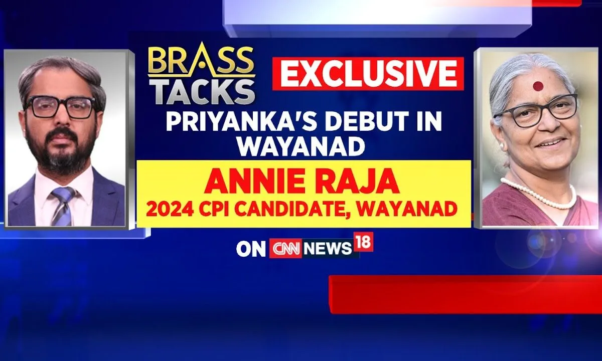 Priyanka Gandhi In Wayanad | 2024 CPI Candidate From Wayanad Annie Raja Exclusive Interview