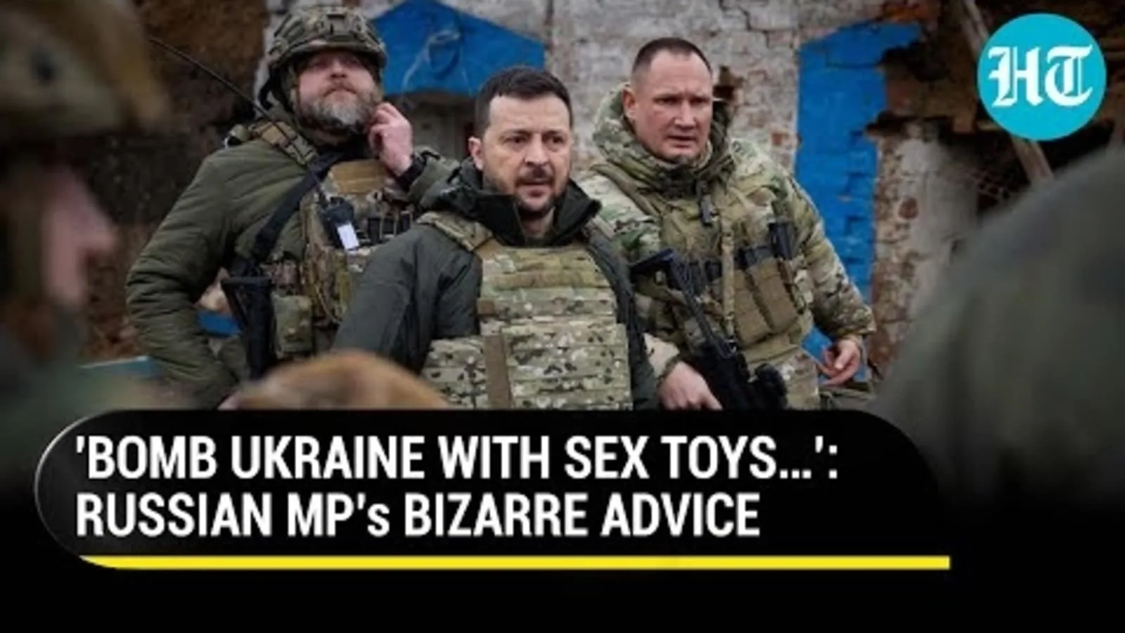 Putin’s MP Calls On Forces To Bomb Ukrainian Troops With Sex Toys; 'Let Rubber P***ies Slap Them...'