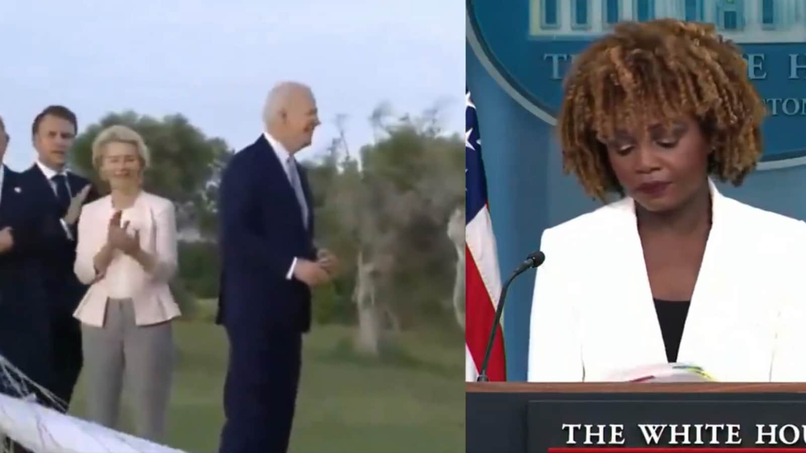 White House calls Joe Biden's freezing and appearing confused videos are ‘cheap fake’